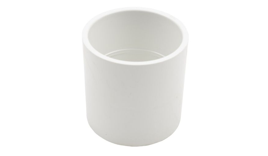 Schedule 40 PVC Coupling, 3 IN, Soc x Soc