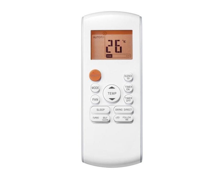 Lennox 17317000A07081, Mini-Split Wireless Remote Control
