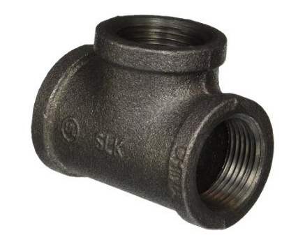 Lennox Y7339 - Black Iron Tee, 1 x 1 x 1 IN