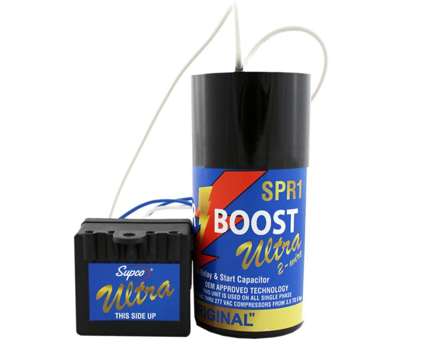 Lennox Y8809 - Supco SPR1 Ultra Start Hard Start Kit with Start Capacitor, 3.5-5 HP, 208-265 VAC