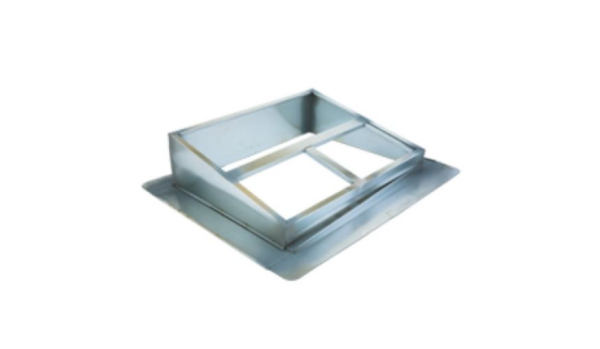 Lennox 22V54 – Uni Products MSMP6QS Adjustable Pitch Welded Roof Curb, Full Perimeter, 42-7/8 x 42-7/8 in, 4 in Minimum Height