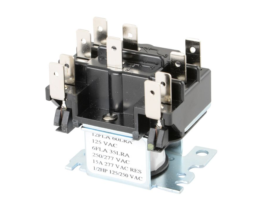 Lennox 72P48 – White-Rodgers 90-341 DPDT Relay, 115–120V, OEM HVAC Control Relay