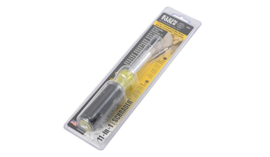 Lennox Y3362 – Klein Tools 32527 11-in-1 Screwdriver / Nut Driver with Schrader Valve Core Bit