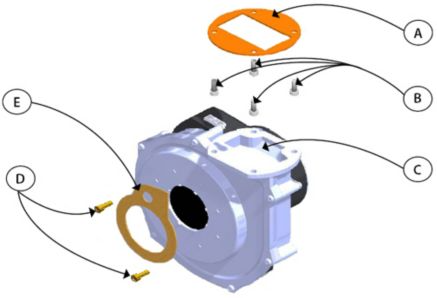 Lennox Y5363 – Lennox 550002293 Blower Kit for GWM-200 Wall-Mounted Condensing Gas Boiler