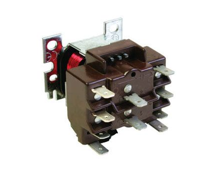 Lennox 10P21 – Honeywell R8222D1014/U General Purpose Relay, DPDT, 24 VAC Coil, 12 VA