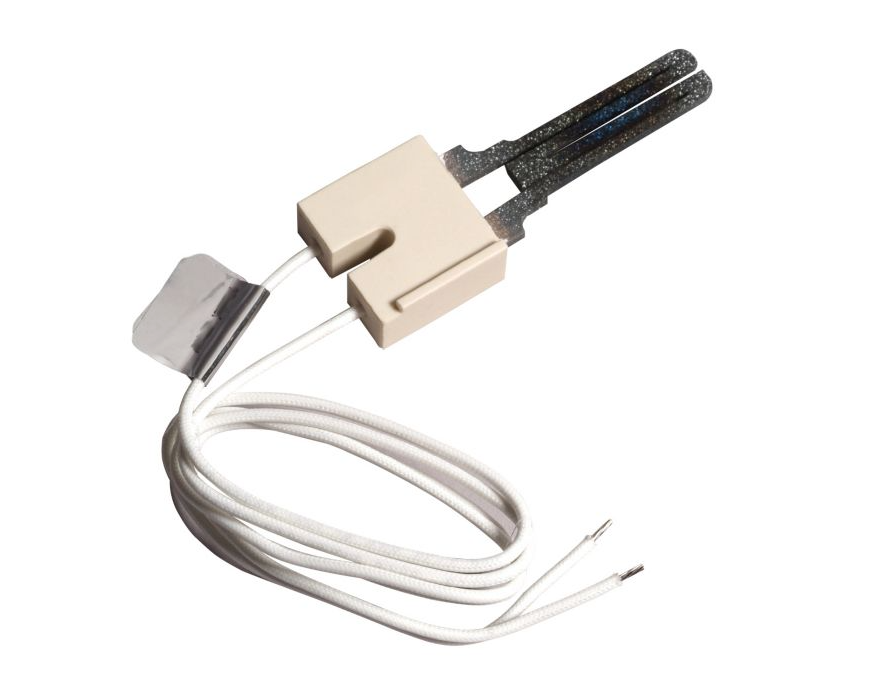 Lennox 25N40 – White Rodgers 767A-371 (41-402) Silicon Carbide Hot Surface Ignitor, 120VAC, 19 Inch Leads, OEM Furnace Replacement Igniter