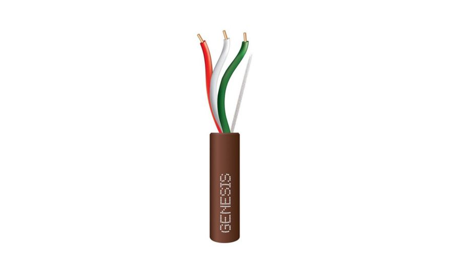 Lennox 21P62 - Honeywell Genesis 47114807, 18/3 AWG Thermostat Cable, Solid, Copper, CL2, 500 Ft Reel