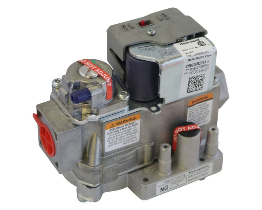 Lennox 20U05 - 103016-04, Honeywell VR9205R2454/B, Modulating Gas Valve, Natural Gas, 24 VAC, 1/2 x 1/2", 3.5 +/-0.3" W.C. Max Regulator Setting