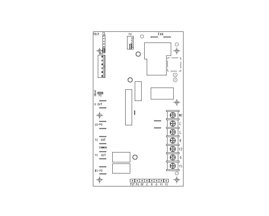 Lennox 23X17 - 620244-02, Defrost Control Board