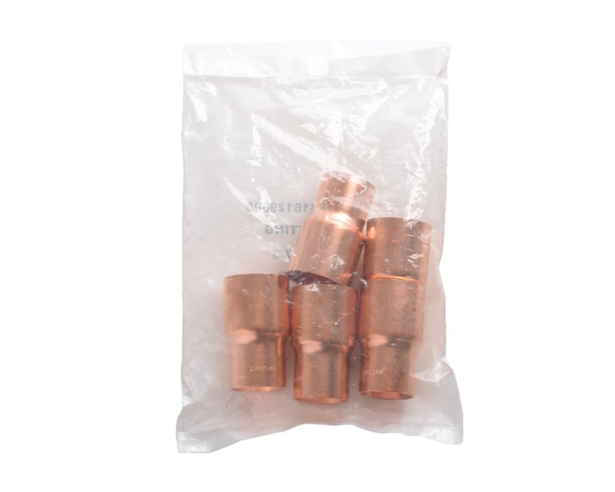 Lennox Y7088 - Copper Fitting Reducer, 1-1/8 x 7/8", C x C, 5/Pkg