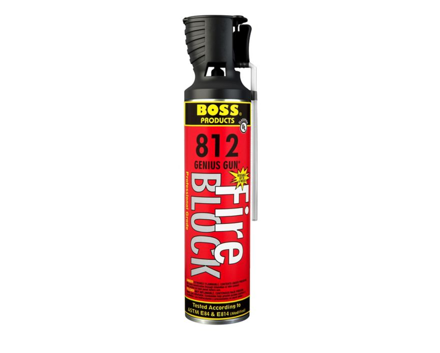 Lennox Y8698 – BOSS 81221 812 Fire Block Expanding Foam, Pink, 20 oz Genius Gun Insulating Sealant