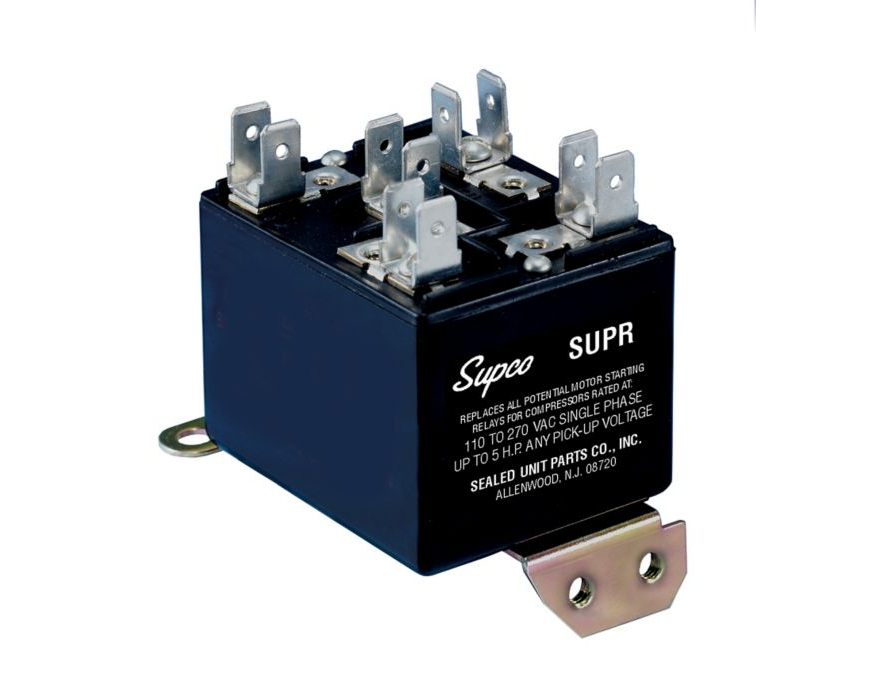 Lennox Y8843 – Supco SUPR Universal Potential Relay, OEM HVAC Compressor Start Relay Replacement