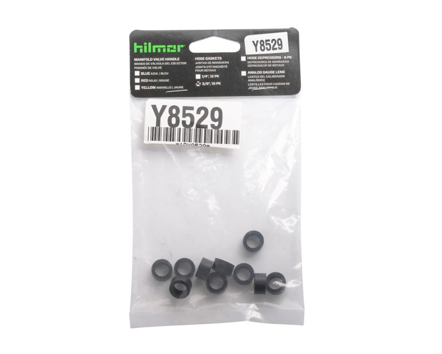 Lennox Y8529 - Hilmor 1932984, HGL Hose Gaskets 3/8" (10 Pack)