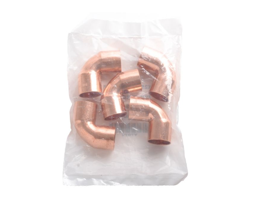 Lennox Y7071 - Copper Elbow, 90 Deg, 7/8" C x C, 5/Pkg