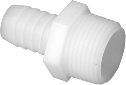 Lennox 12Y27 - DiversiTech 701-014, Nylon Adapter, 5/8 x 3/4", Barb x MPT, 2/Pack