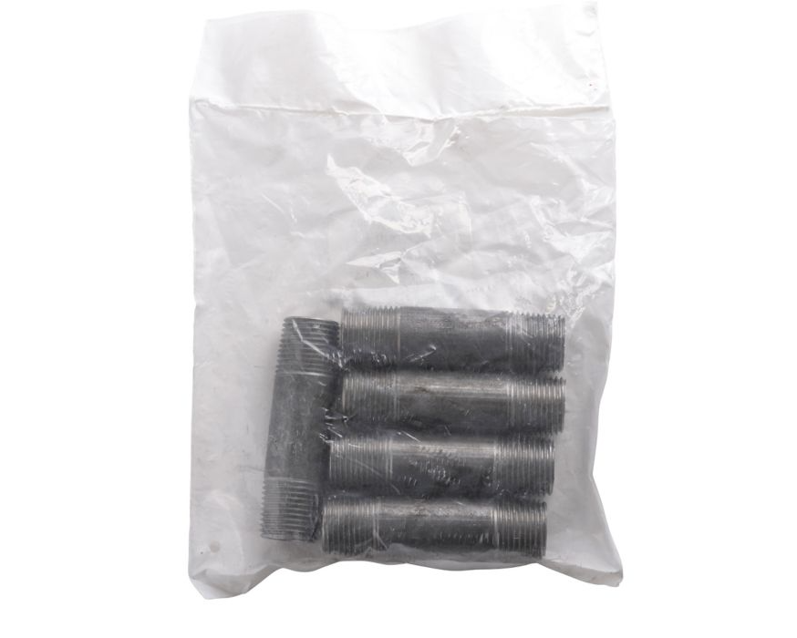 Lennox Y7323 - Black Iron Pipe Nipple, 1/2 x 3", 5/pkg