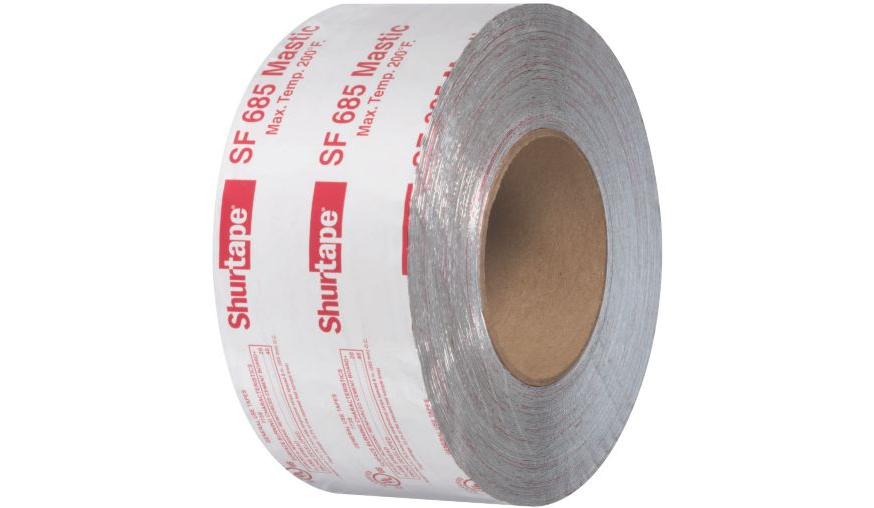 Lennox 46X82 - Shurtape 200664, SF 685 ShurMASTIC Printed Butyl Foil Tape, 2" x 100', Silver Printed