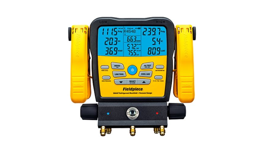 Lennox 28G67 - Fieldpiece SM382V, SMAN Refrigerant Manifold 3-Port - Wireless, A2L Compatible