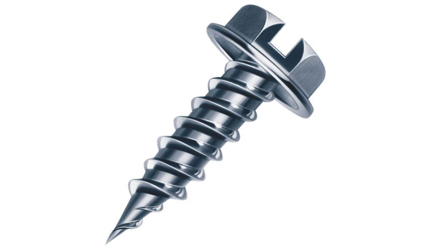 Lennox 13P55 - Malco HW8X1ZT, Zip-in Self-Piercing Sheet Metal Screws, #8 x 1", 500 Per Tub