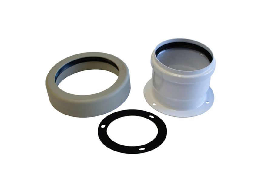 Lennox 20X53 – Lennox KHG714089010 2-Pipe Polypropylene Vent Adapter, Concentric to 3 Inch Pipe, OEM HVAC Venting Accessory