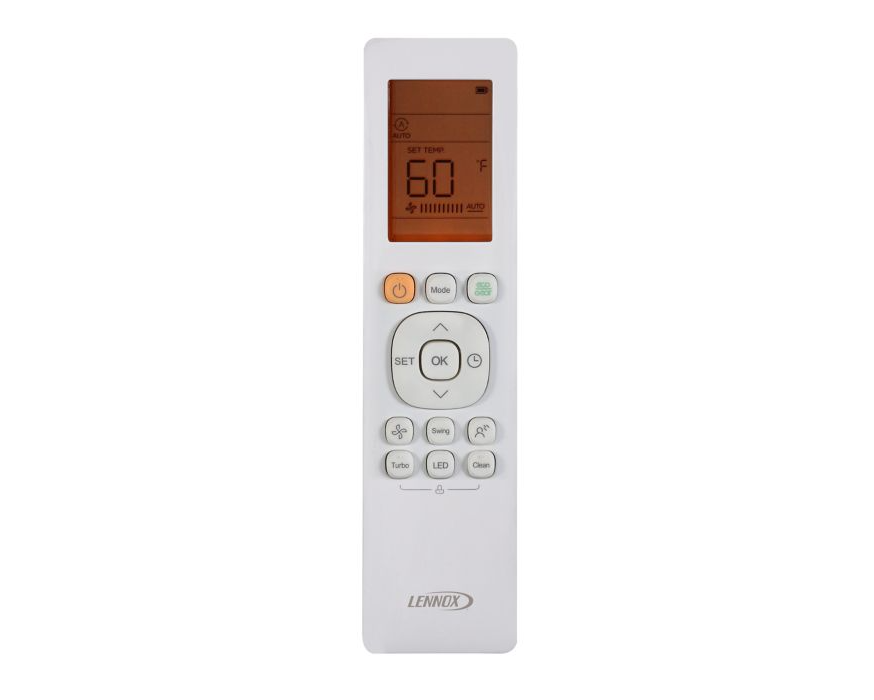 Lennox 22U53 – RG10A2-WMCO Mini-Split Wireless Remote Control for MWCB Wall Mount AC Units, OEM Replacement Handheld Controller