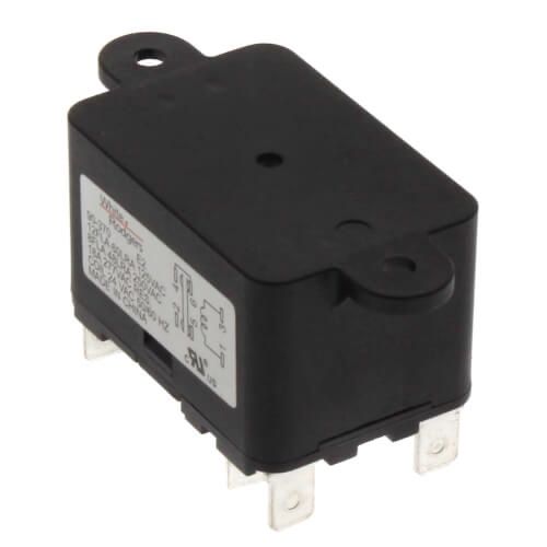 White Rodgers 90-370 - Fan Relay, Type 184, 24 VAC Coil, 50/60 Hz, SPDT. Coil Data: 77 Ohms DC Resistance, 125 mA