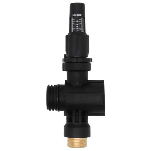 Uponor A2670003 - EP Heating Manifold Single Section w/ Balancing Valve & Flow Meter