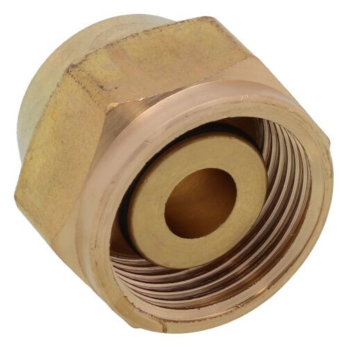 Uponor A4020500 - 1/2" QS-style Fitting Assembly, R20 Thread