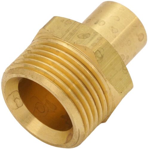 Uponor A4342050 - R20 x 1/2" Male Copper Sweat Fitting Adapter