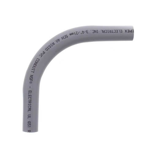 Uponor A5500500 - 3/4" PVC elbow for 3/8" and 1/2" PEX bend support