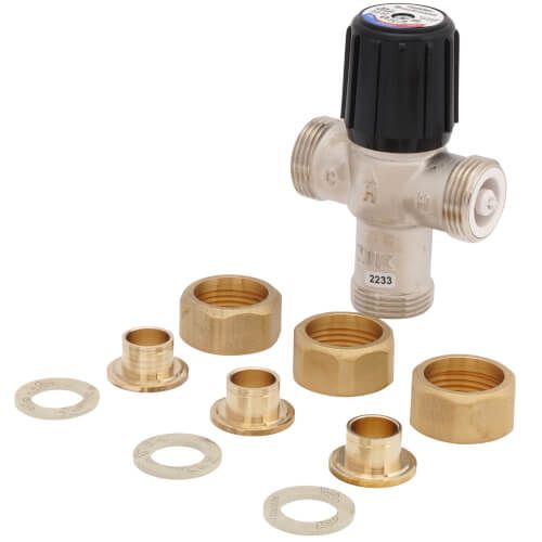 Resideo Braukmann AM101C-1LF - 3/4" NPT Mixing Valve (Lead Free)