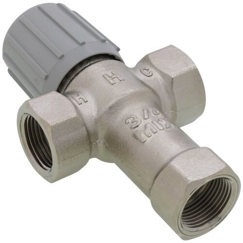 Resideo Braukmann AM101-1LF - 3/4" Female NPT Lead Free Mixing Valve, 70-145F