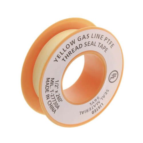 Rheem AP10358 - Thread Sealing Tape - 1/2 x 260 in., Yellow Teflon - PTFE