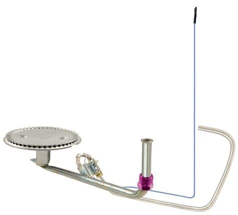 Rheem AS38850B-1 - Burner/Pilot Assembly - LP IID PV