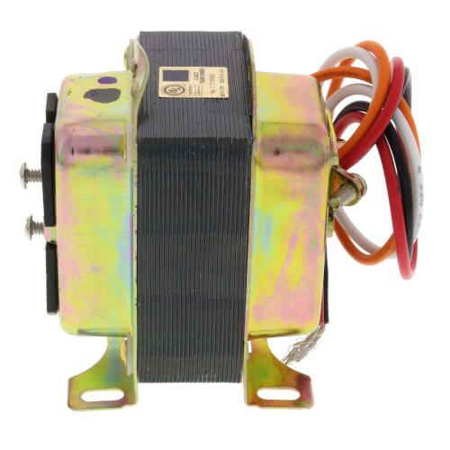 Resideo AT150A1007 - Foot Mounted, Plate Mounted, Clamp mounted or Panel Mounted 120/208/240 Vac Transformer w/ 9 in. Lead Wires (50VA)