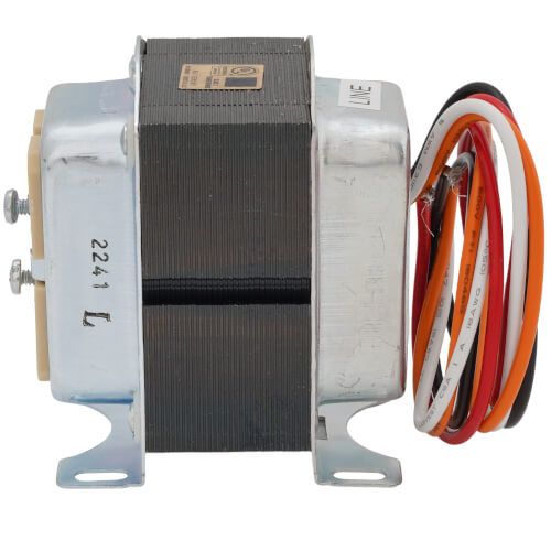 Resideo AT87A1106 - Foot/Plate Mounted 120/208/240 Vac Transformer w/ 13" Lead Wires, Built in Protection & Primary Winding Burnout