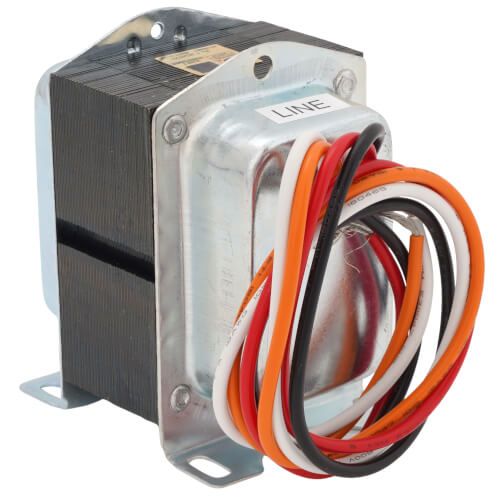 Resideo AT87A1106 - Foot/Plate Mounted 120/208/240 Vac Transformer w/ 13" Lead Wires, Built in Protection & Primary Winding Burnout