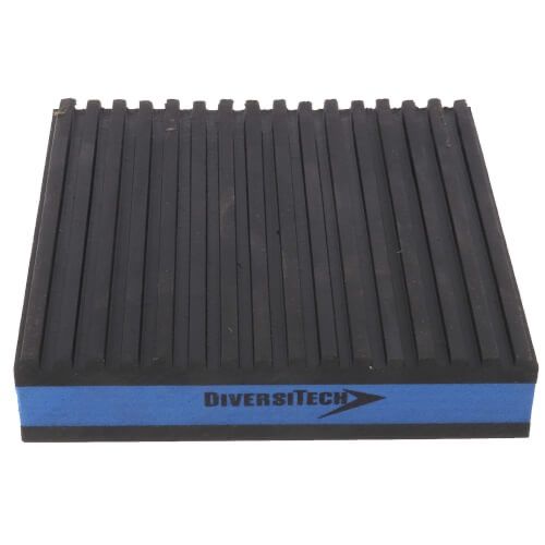 DiversiTech MP-4E - E.V.A. Anti-Vibration Pad, 4" x 4" x 7/8"