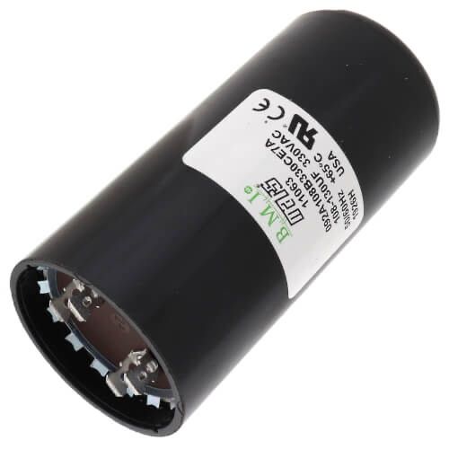 Mars 11063 - ( 108-130 ) MFD Round Start Capacitor (330V)
