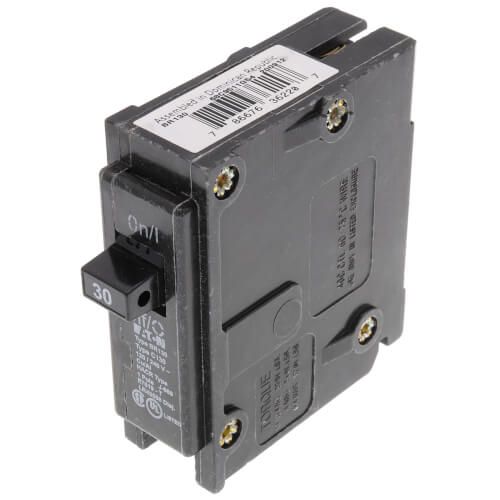 Eaton BR130 - Single Pole Eaton Interchangeable Circuit Breaker (30A, 120/240V)