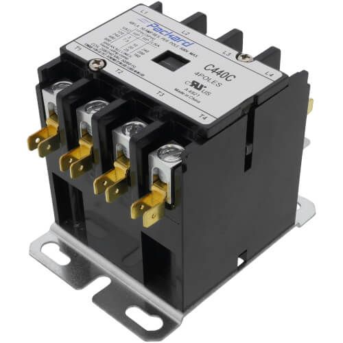 Packard C440C - 4 Pole Contactor (208/240V, 40 Amp)