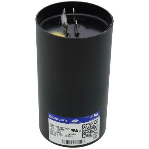 Trane CPT02327 - Round Start Capacitor w/ Resistor - 140-160 MFD, 330V