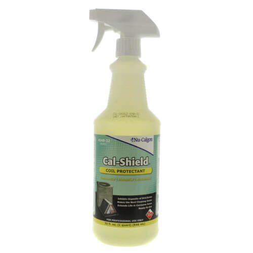 Nu-Calgon 4148-32 - Refrigeration & Air Conditioning System Cleaner, Cal-Shield 6 x 1 qt. cs.