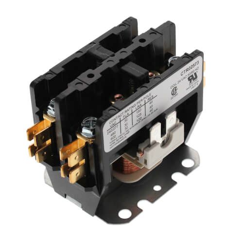 Trane CTR02573 - 24V, 2 Pole Contactor, 30 Amp
