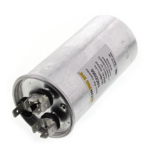 Titan Pro TRCD355 - 35/5 MFD Round Dual Motor Run Capacitor (370V)