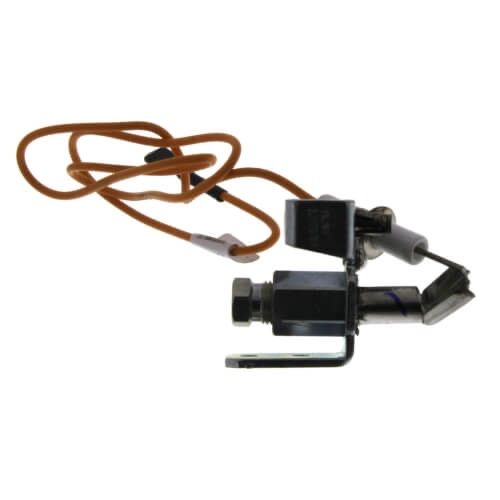 Lennox 18G90 - ( 18G9001) Pilot Burner with Electrode, Natural Gas Orifice 0.018", 24" Ignition Wire