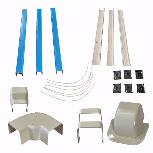 Sauermann ED3000SIUS00 - 3'' Easy Line set Duct Kit