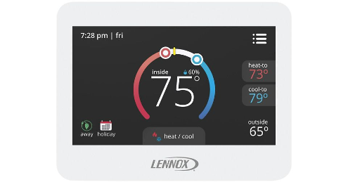Lennox 24K41 – 507506-03 CS7500 Series Commercial Touchscreen Programmable Thermostat, No Wi-Fi, Universal 4 Heat/3 Cool