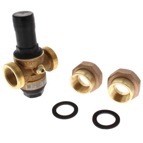 Resideo Braukmann DS06-103-DUT-LF - 1-1/4" Double Union NPT DialSet Pressure Regulating Valve (Lead Free