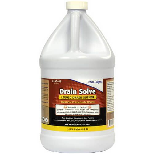 Nu-Calgon 4165-08 - Drain-Solve , Alkaline Drain Cleaner